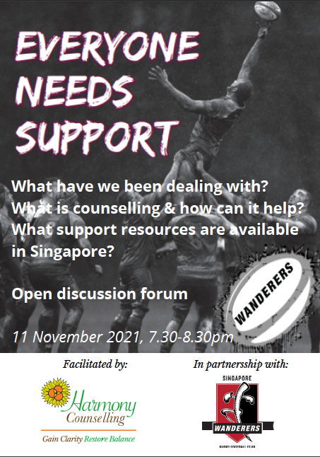 Support Group Session Thursday Nov 11th 7.30pm